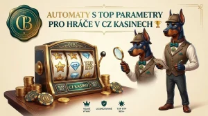 Automaty s top parametry pro hráče v CZ kasinech 🏆