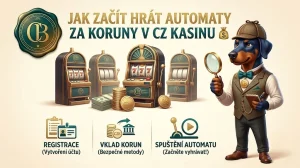 Jak začít hrát automaty za koruny v CZ kasinu 💰