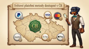 Světové platební metody dostupné v ČR 🌍