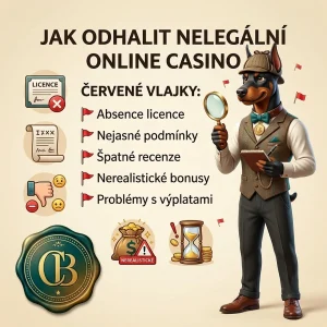 Jak odhalit nelegální online casino – červené vlajky