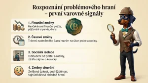 Rozpoznání problémového hraní – první varovné signály 🚨